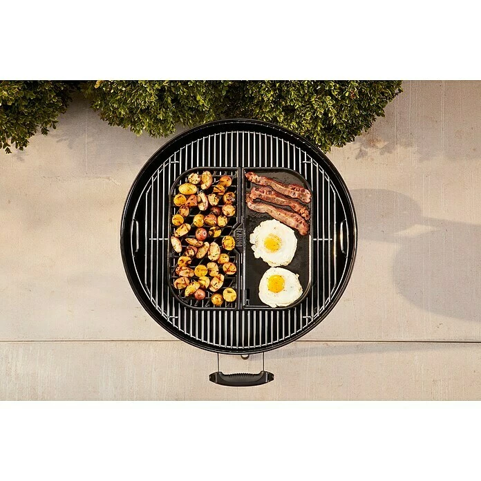 BAUHAUS Weber Grillplatte 2in1 36,3 X 35,8 X 2,9 Cm 5 BAUHAUS Weber Grillplatte 2in1 36,3 X 35,8 X 2,9 Cm – Bild 3