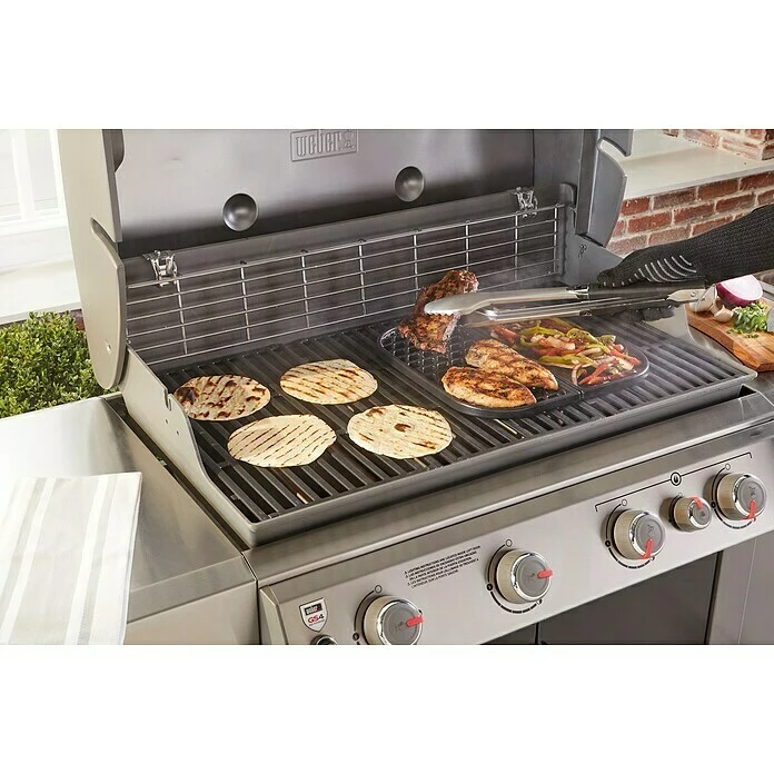 BAUHAUS Weber Grillplatte 2in1 36,3 X 35,8 X 2,9 Cm 6 BAUHAUS Weber Grillplatte 2in1 36,3 X 35,8 X 2,9 Cm – Bild 4