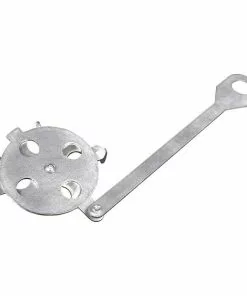 BAUHAUS Remundi Belüftungsschieber Edelstahl, Passend Für: Remundi Holzkohlegrill Zelos L