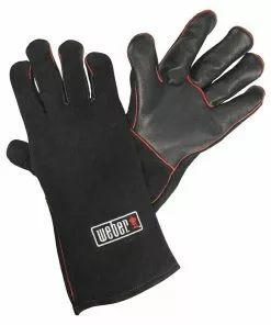 BAUHAUS Weber Grillhandschuhe Leder Leder