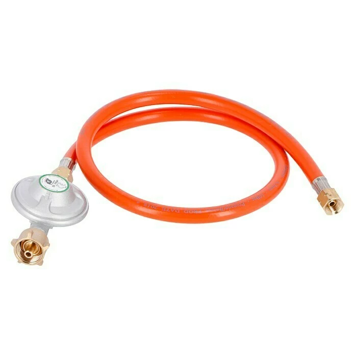 BAUHAUS Kingstone Druckminderer Mit Schlauch Länge: 85 Cm, Geeignet Für: Gasgrill 3 BAUHAUS Kingstone Druckminderer Mit Schlauch Länge: 85 Cm, Geeignet Für: Gasgrill