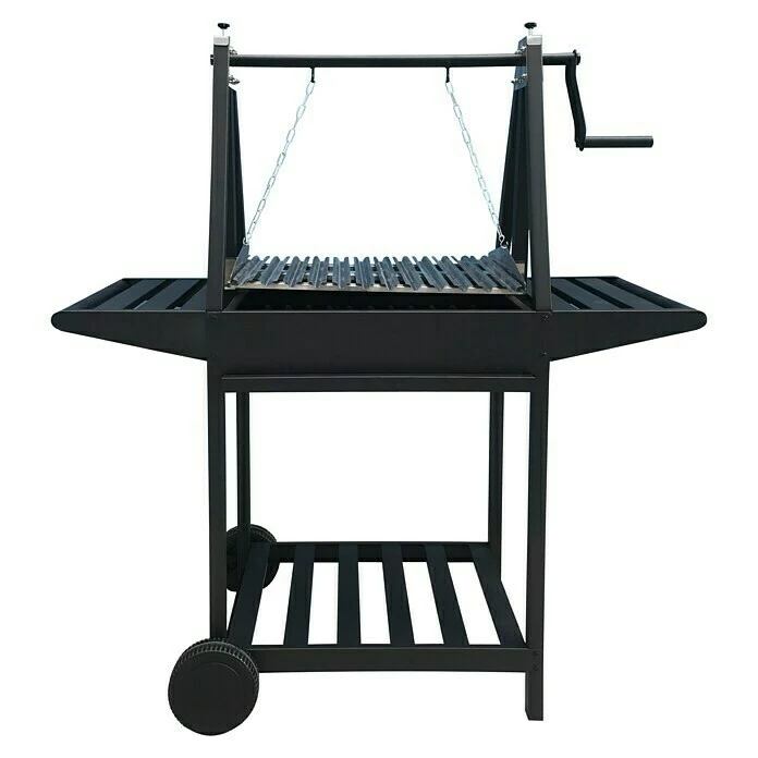 BAUHAUS Grillstar Grillwagen Idaho Schwarz, Hauptgrillfläche: 58,6 X 39,5 Cm 3 BAUHAUS Grillstar Grillwagen Idaho Schwarz, Hauptgrillfläche: 58,6 X 39,5 Cm