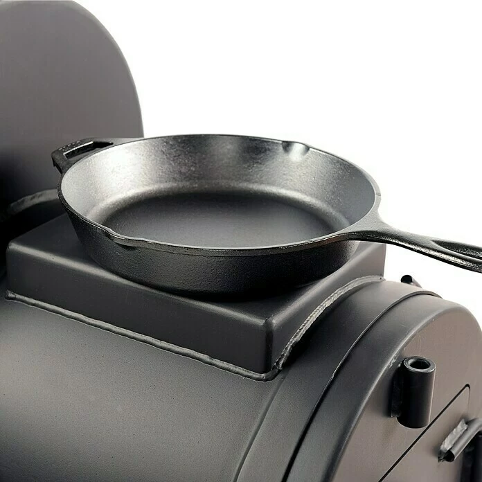 BAUHAUS Joe´s Barbeque Smoker Classic Mit Rollwagen, Grillfläche Garkammer: 74 X 39 Cm 4 BAUHAUS Joe´s Barbeque Smoker Classic Mit Rollwagen, Grillfläche Garkammer: 74 X 39 Cm – Bild 2