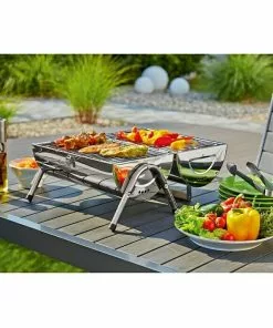 BAUHAUS Grillstar Tischgrill Dallas Hauptgrillfläche: 2 X 34 X 22 Cm, Silber 8 BAUHAUS Grillstar Tischgrill Dallas Hauptgrillfläche: 2 X 34 X 22 Cm, Silber -Weber Grills Verkäufe 2022 12 270