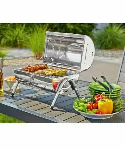 BAUHAUS Grillstar Tischgrill Dallas Hauptgrillfläche: 2 X 34 X 22 Cm, Silber 9 BAUHAUS Grillstar Tischgrill Dallas Hauptgrillfläche: 2 X 34 X 22 Cm, Silber -Weber Grills Verkäufe 2022 12 271
