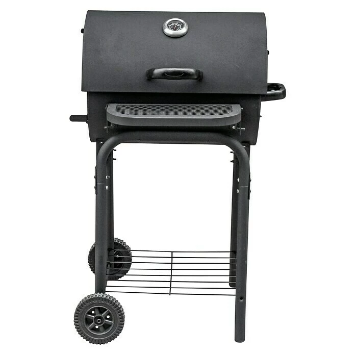 BAUHAUS Grillstar Holzkohlegrill Grilltonne L X B X H: 66 X 68 X 109 Cm, Schwarz, Hauptgrillfläche: 36,7 X 45 Cm 3 BAUHAUS Grillstar Holzkohlegrill Grilltonne L X B X H: 66 X 68 X 109 Cm, Schwarz, Hauptgrillfläche: 36,7 X 45 Cm