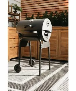 BAUHAUS Grillstar Holzkohlegrill Grilltonne L X B X H: 66 X 68 X 109 Cm, Schwarz, Hauptgrillfläche: 36,7 X 45 Cm 10 BAUHAUS Grillstar Holzkohlegrill Grilltonne L X B X H: 66 X 68 X 109 Cm, Schwarz, Hauptgrillfläche: 36,7 X 45 Cm -Weber Grills Verkäufe 2022 12 291