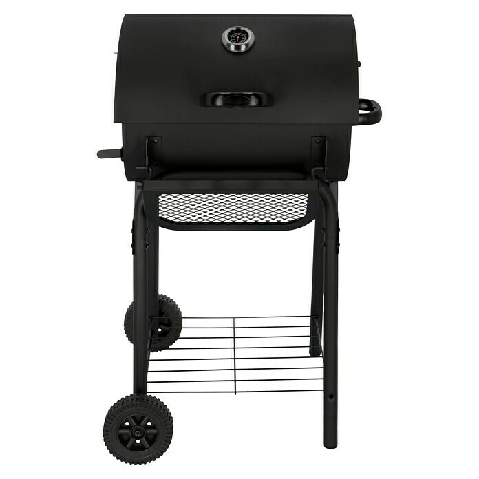 BAUHAUS Grillstar Holzkohlegrill Grilltonne L X B X H: 66 X 68 X 109 Cm, Schwarz, Hauptgrillfläche: 36,7 X 45 Cm 8 BAUHAUS Grillstar Holzkohlegrill Grilltonne L X B X H: 66 X 68 X 109 Cm, Schwarz, Hauptgrillfläche: 36,7 X 45 Cm – Bild 6
