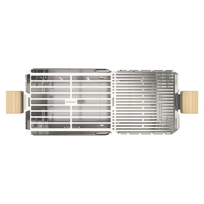 BAUHAUS Knister Holzkohlegrill Premium Silbergrau, Hauptgrillfläche: 22 X 28 -52 Cm 7 BAUHAUS Knister Holzkohlegrill Premium Silbergrau, Hauptgrillfläche: 22 X 28 -52 Cm – Bild 5
