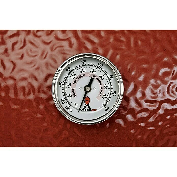 BAUHAUS Kamado Joe Holzkohlegrill CLASSIC Rot, Hauptgrillfläche: Ø 46 Cm 5 BAUHAUS Kamado Joe Holzkohlegrill CLASSIC Rot, Hauptgrillfläche: Ø 46 Cm – Bild 3