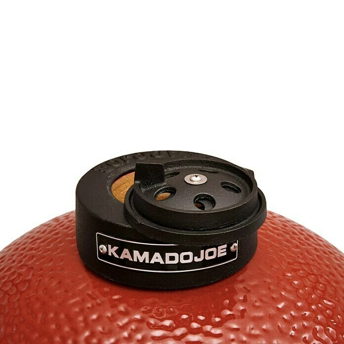 BAUHAUS Kamado Joe Holzkohlegrill CLASSIC Rot, Hauptgrillfläche: Ø 46 Cm 6 BAUHAUS Kamado Joe Holzkohlegrill CLASSIC Rot, Hauptgrillfläche: Ø 46 Cm – Bild 4