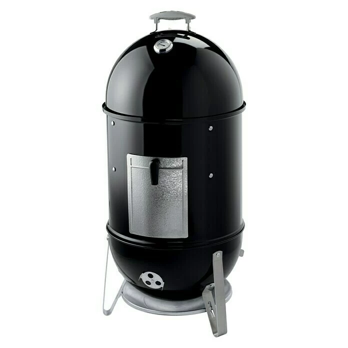 BAUHAUS Weber Räucherofen Smokey Mountain Cooker Schwarz, Hauptgrillfläche: 2 X Ø 47 Cm 3 BAUHAUS Weber Räucherofen Smokey Mountain Cooker Schwarz, Hauptgrillfläche: 2 X Ø 47 Cm