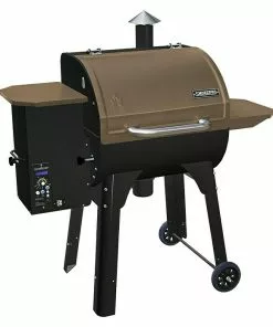 BAUHAUS Buschbeck Pelletgrill Grill San Diego Hauptgrillfläche: 56 X 50 Cm, Stahl, Braun/Metallic