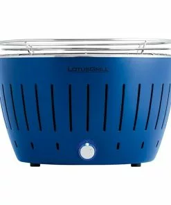 BAUHAUS LotusGrill Raucharmer Holzkohlegrill Classic Tiefblau, Hauptgrillfläche: Ø 32 Cm -Weber Grills Verkäufe 2022 12 338