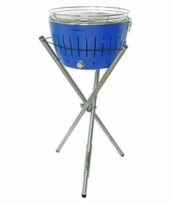 BAUHAUS LotusGrill Raucharmer Holzkohlegrill Classic Tiefblau, Hauptgrillfläche: Ø 32 Cm -Weber Grills Verkäufe 2022 12 339
