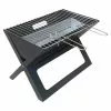 BAUHAUS Grillstar Holzkohlegrill Schwarz, Hauptgrillfläche: 44 X 29 Cm, Klappbar -Weber Grills Verkäufe 2022 12 347