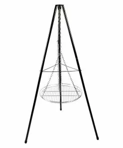 BAUHAUS RedFire Schwenkgrill Schwarz, Hauptgrillfläche: 50 Cm