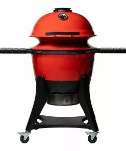 BAUHAUS Kamado Joe Holzkohlegrill Kettle Joe Rot, Hauptgrillfläche: Ø 55 Cm