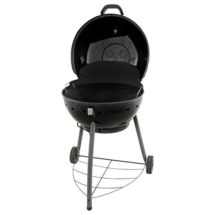 BAUHAUS Char-Broil Kugelgrill Kettleman Schwarz, Hauptgrillfläche: Ø 52 Cm 4 BAUHAUS Char-Broil Kugelgrill Kettleman Schwarz, Hauptgrillfläche: Ø 52 Cm – Bild 2
