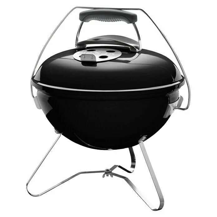 BAUHAUS Weber Kugelgrill Smokey Joe Premium Schwarz, Hauptgrillfläche: Ø 37 Cm 3 BAUHAUS Weber Kugelgrill Smokey Joe Premium Schwarz, Hauptgrillfläche: Ø 37 Cm