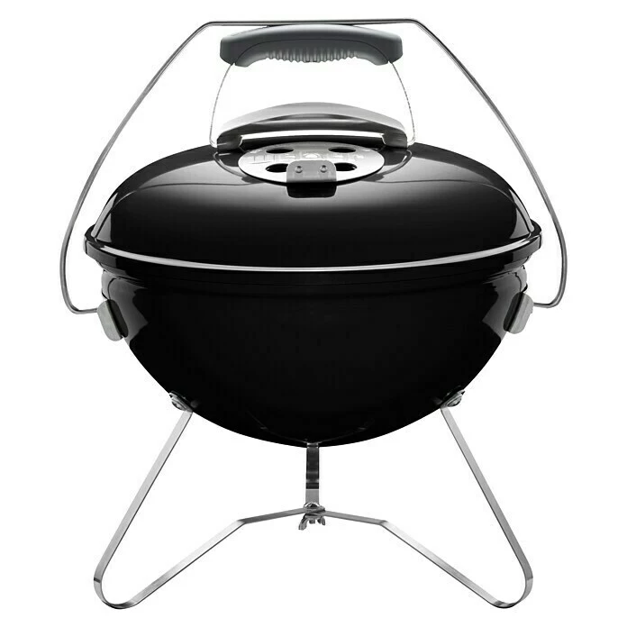 BAUHAUS Weber Kugelgrill Smokey Joe Premium Schwarz, Hauptgrillfläche: Ø 37 Cm 5 BAUHAUS Weber Kugelgrill Smokey Joe Premium Schwarz, Hauptgrillfläche: Ø 37 Cm – Bild 3