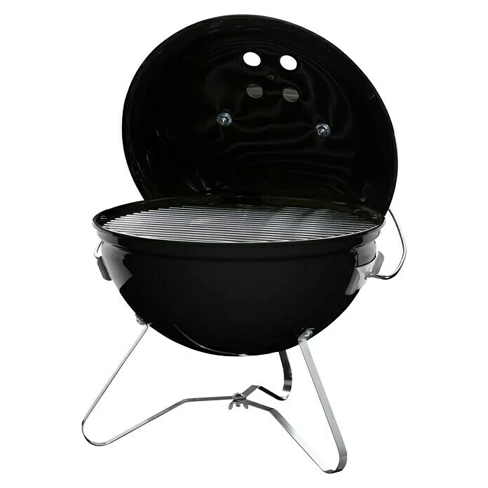 BAUHAUS Weber Kugelgrill Smokey Joe Premium Schwarz, Hauptgrillfläche: Ø 37 Cm 7 BAUHAUS Weber Kugelgrill Smokey Joe Premium Schwarz, Hauptgrillfläche: Ø 37 Cm – Bild 5