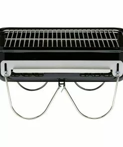 BAUHAUS Weber Go-Anywhere Holzkohlegrill Schwarz, Hauptgrillfläche: 42 X 26 Cm -Weber Grills Verkäufe 2022 12 389