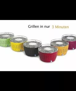 BAUHAUS LotusGrill Raucharmer Holzkohlegrill Classic Limettengrün, Hauptgrillfläche: Ø 32 Cm -Weber Grills Verkäufe 2022 12 405