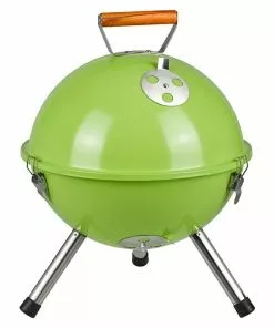 BAUHAUS Tepro Kugelgrill Crystal Apfelgrün, Hauptgrillfläche: Ø 29 Cm