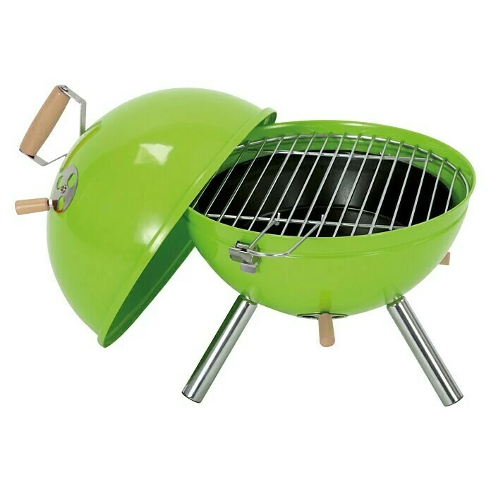 BAUHAUS Tepro Kugelgrill Crystal Apfelgrün, Hauptgrillfläche: Ø 29 Cm 5 BAUHAUS Tepro Kugelgrill Crystal Apfelgrün, Hauptgrillfläche: Ø 29 Cm – Bild 3