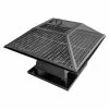 BAUHAUS Grillstar Holzkohlegrill Firebowl Schwarz, Hauptgrillfläche: 43 X 43 Cm, L X B X H: 45 X 45 X 34,5 Cm -Weber Grills Verkäufe 2022 12 430