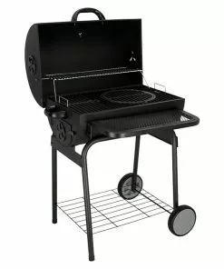 BAUHAUS Grillstar Holzkohlegrill Grilltonne L X B X H: 71 X 109 X 87 Cm, Schwarz, Hauptgrillfläche: 64 X 43 Cm -Weber Grills Verkäufe 2022 12 447