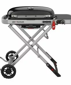 BAUHAUS Weber Gasgrill Traveler Anzahl Brenner: 1, L X B X H: 58,4 X 110,8 X 94,5 Cm