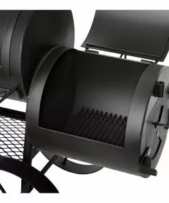 BAUHAUS Joe´s Barbeque Smoker Tradition Mit Rollwagen, Grillfläche Garkammer: 74 X 39 Cm -Weber Grills Verkäufe 2022 12 456