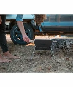 BAUHAUS Knister Holzkohlegrill Schwarz, Hauptgrillfläche: 28 X 20 Cm -Weber Grills Verkäufe 2022 12 459