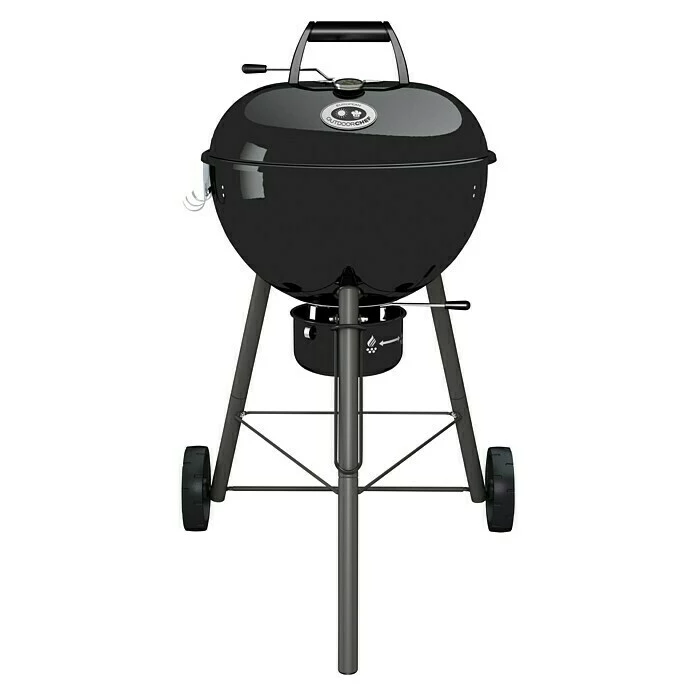 BAUHAUS Outdoorchef Holzkohlegrill CHELSEA 480 C Schwarz, Hauptgrillfläche: Ø 45 Cm 3 BAUHAUS Outdoorchef Holzkohlegrill CHELSEA 480 C Schwarz, Hauptgrillfläche: Ø 45 Cm
