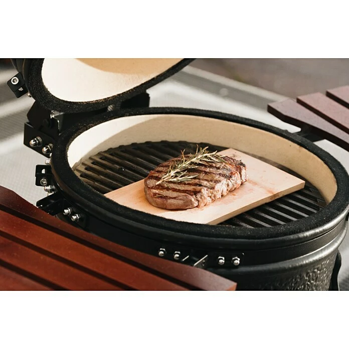 BAUHAUS Kingstone Räucherplanken 2 Stk., L X B: 24 X 41 Cm, Erle 5 BAUHAUS Kingstone Räucherplanken 2 Stk., L X B: 24 X 41 Cm, Erle – Bild 3