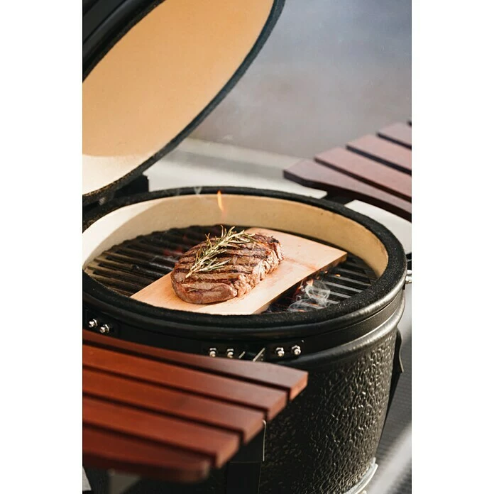 BAUHAUS Kingstone Räucherplanken 2 Stk., L X B: 24 X 41 Cm, Erle 6 BAUHAUS Kingstone Räucherplanken 2 Stk., L X B: 24 X 41 Cm, Erle – Bild 4