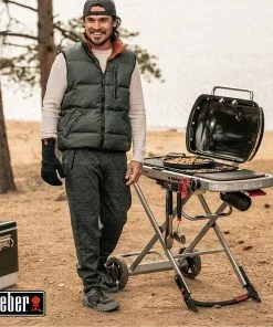 BAUHAUS Weber Gasgrill Traveler Anzahl Brenner: 1, L X B X H: 58,4 X 110,8 X 94,5 Cm -Weber Grills Verkäufe 2022 12 49