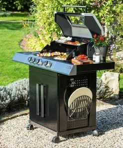 BAUHAUS Kingstone KMS Gasgrill Cliff 350 Anzahl Brenner: 3, Hauptgrillfläche: 59 X 45 Cm, 13,5 KW -Weber Grills Verkäufe 2022 12 517
