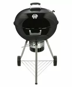 BAUHAUS Kingstone Kugelgrill Bullet 66 Schwarz, Hauptgrillfläche: Ø 66 Cm -Weber Grills Verkäufe 2022 12 570