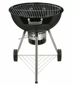 BAUHAUS Kingstone Kugelgrill Bullet 66 Schwarz, Hauptgrillfläche: Ø 66 Cm -Weber Grills Verkäufe 2022 12 572