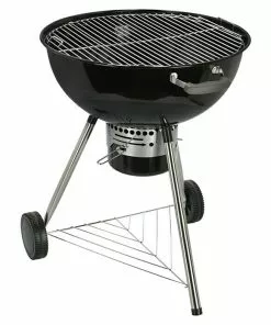 BAUHAUS Kingstone Kugelgrill Bullet 66 Schwarz, Hauptgrillfläche: Ø 66 Cm -Weber Grills Verkäufe 2022 12 573