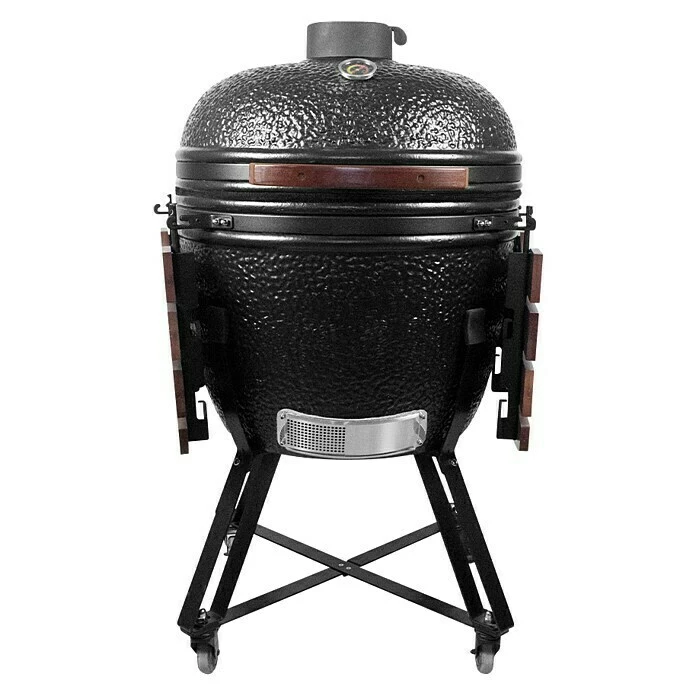 BAUHAUS Kingstone Holzkohlegrill Kamado 51 Schwarz, Hauptgrillfläche: Ø 51,5 Cm 5 BAUHAUS Kingstone Holzkohlegrill Kamado 51 Schwarz, Hauptgrillfläche: Ø 51,5 Cm – Bild 3
