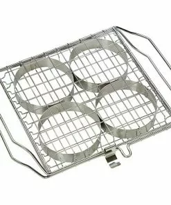 BAUHAUS Kingstone Grillkorb Burger Geeignet Für: 4 Patties