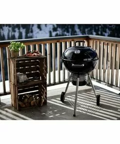 BAUHAUS Kingstone Kugelgrill Bullet 57 Schwarz, Hauptgrillfläche: Ø 57 Cm -Weber Grills Verkäufe 2022 12 621