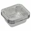 BAUHAUS Kingstone Grillschale 14,6 X 12,5 Cm, 10 Stk., Aluminium