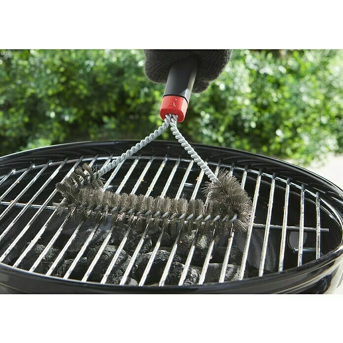 BAUHAUS Weber Grillbürste Länge: 30,5 Cm, Edelstahl 4 BAUHAUS Weber Grillbürste Länge: 30,5 Cm, Edelstahl – Bild 2