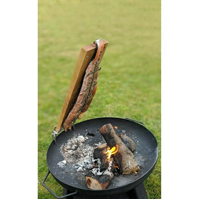 BAUHAUS Flash Flammlachsbrett 50 X 15 X 2,5 Cm, Birke 5 BAUHAUS Flash Flammlachsbrett 50 X 15 X 2,5 Cm, Birke – Bild 3