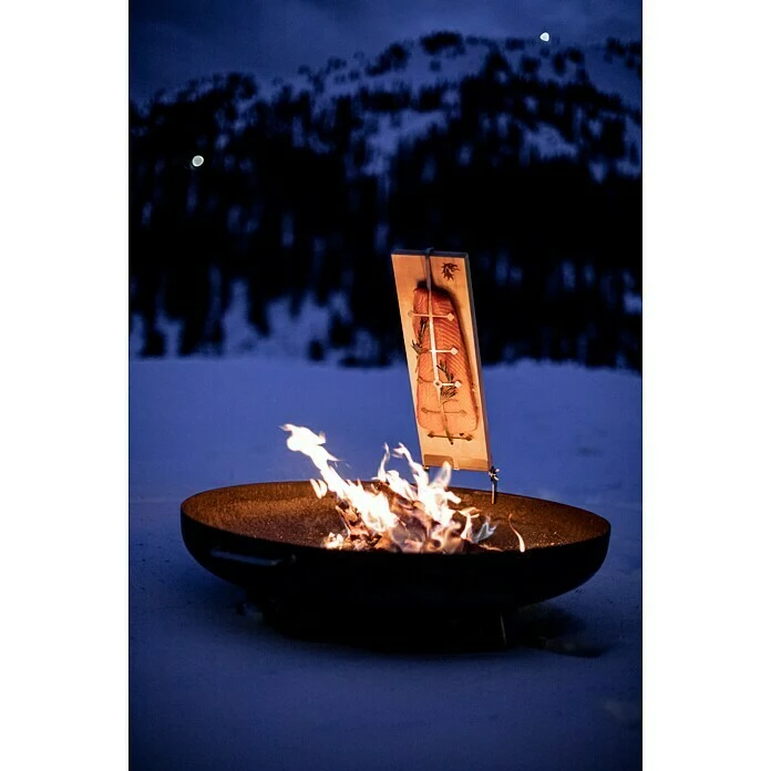 BAUHAUS Flash Flammlachsbrett 50 X 15 X 2,5 Cm, Birke 7 BAUHAUS Flash Flammlachsbrett 50 X 15 X 2,5 Cm, Birke – Bild 5